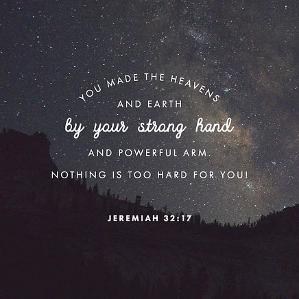 Jeremiah 32:17