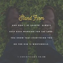 1 Corinthians 15:58