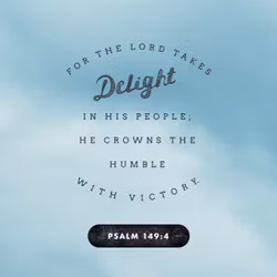 Psalm 149:4