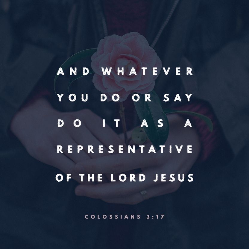 Colossians 3:17