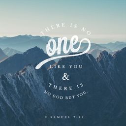2 Samuel 7:22