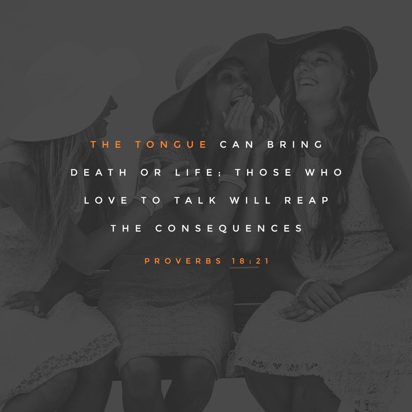 Proverbs 18:21