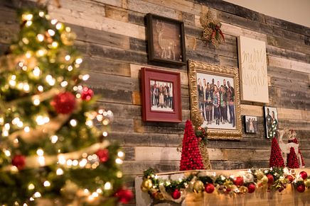 Mantle with Tree