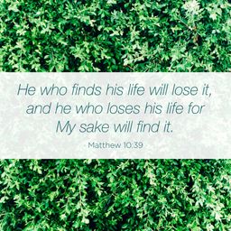 Matthew 10:39