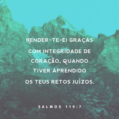 Psalm 119:7