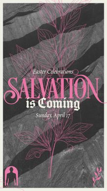 Salvation is Coming Instagram Story