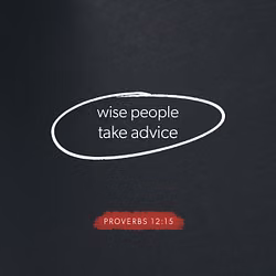 Proverbs 12:15