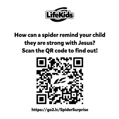 Spider Surprise Sticker - Back