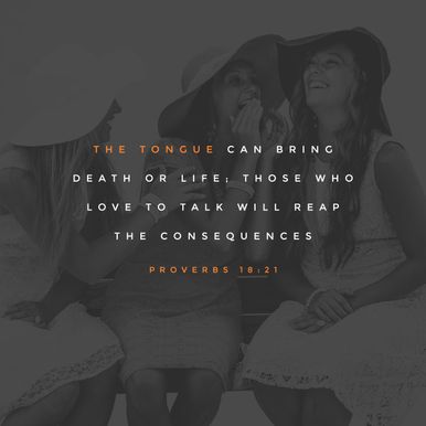 Proverbs 18:21