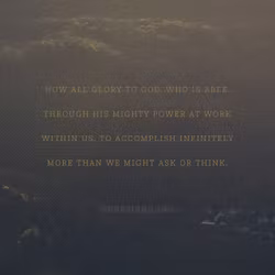 Ephesians 3:20