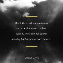 Jeremiah 17:10