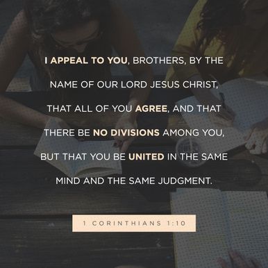 1 Corinthians 1:10
