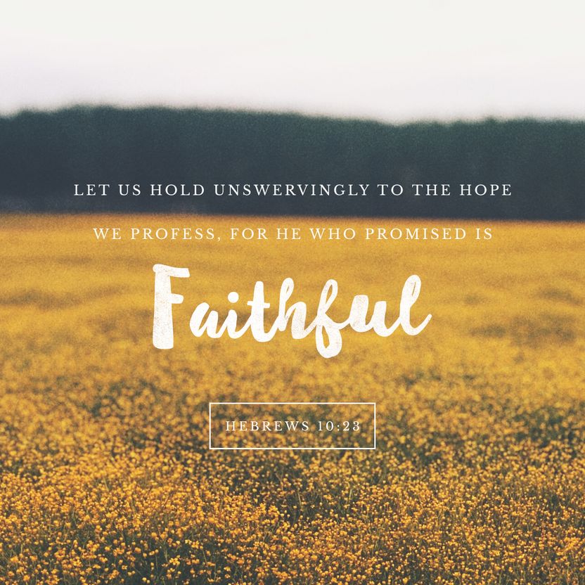 Hebrews 10:23