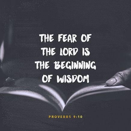 Proverbs 9:10