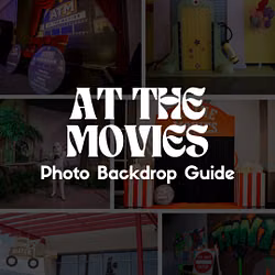 At the Movies Photo Backdrop Guide