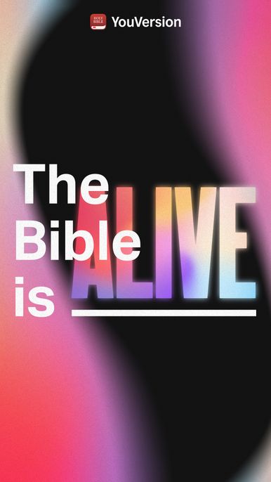 Bible is Alive with Logo - Story