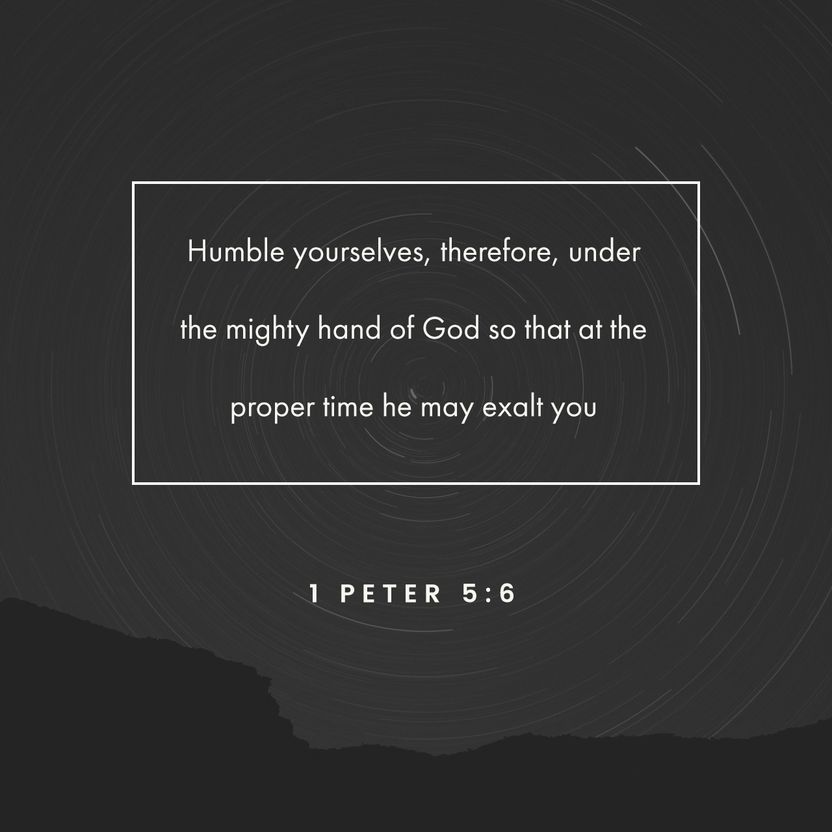 1 Peter 5:6