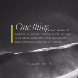 Psalm 27:4