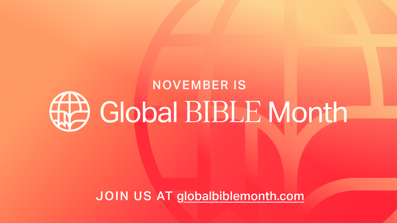 ProPresenter - November Is Global Bible Month