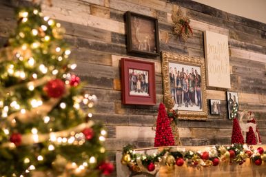 Mantle with Tree