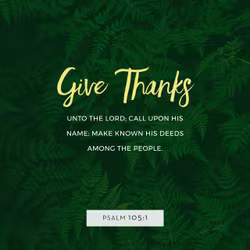 Psalm 105:1