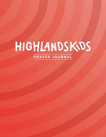 Kids Prayer Book Cover - Red