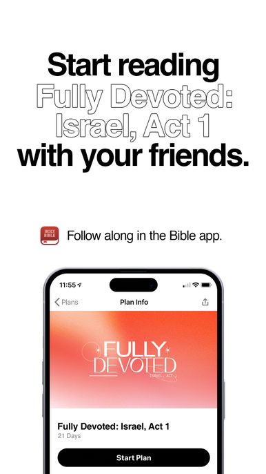 Bible Plan - Fully Devoted: Israel, Act 1 Story