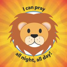 Lion Surprise Sticker - Front