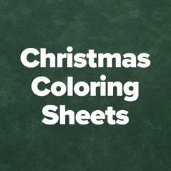 Christmas Coloring Sheets
