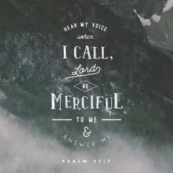 Psalm 27:7