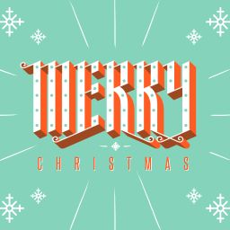 A Vintage Christmas Social Media Graphics