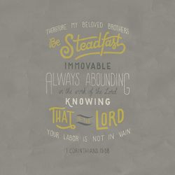 1 Corinthians 15:58