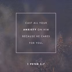 1 Peter 5:7
