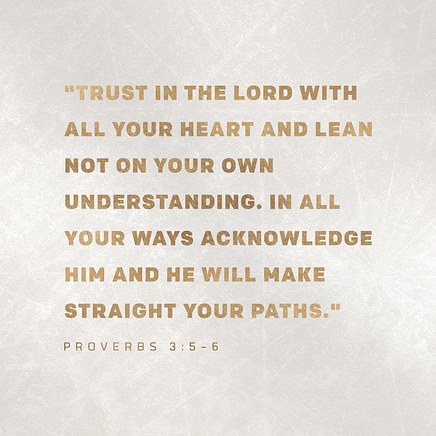 Verse Pr 3:5