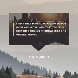 Philippians 1:9