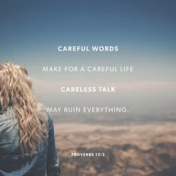 Proverbs 13:3