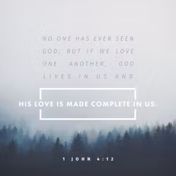 1 John 4:12