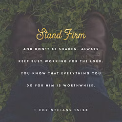 1 Corinthians 15:58