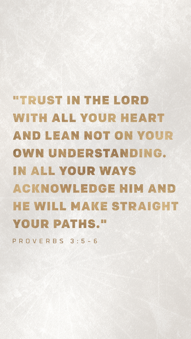 Verse Pr 3:5