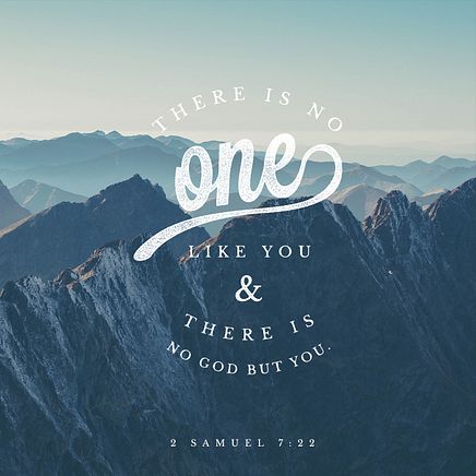 2 Samuel 7:22
