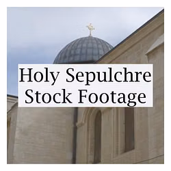 Holy Sepulchre Stock Footage