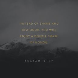 Isaiah 61:7