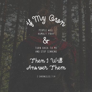 2 Chronicles 7:14