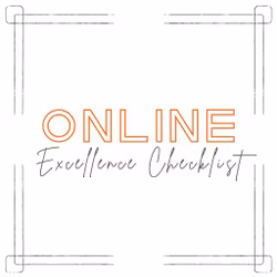 Online Excellence Checklist