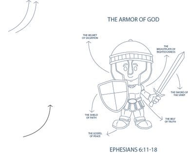 Kids Prayer Guide - Armor of God