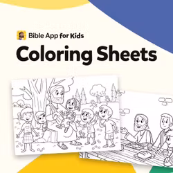 Bible App for Kids: Coloring Sheets