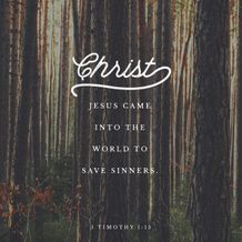 1 Timothy 1:15