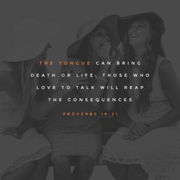 Proverbs 18:21
