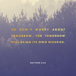 Matthew 6:34