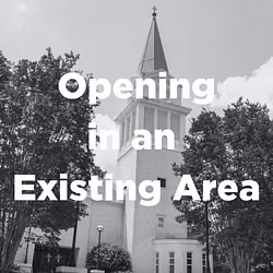 Opening in an Existing Area